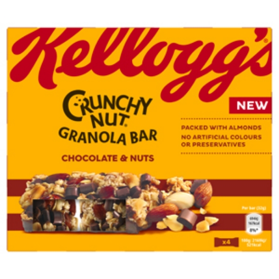 Picture of Crunchy Nut Choc Nut Crisp 32g x4 x10